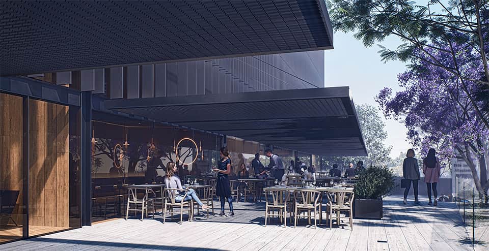 Terrazas habilitadas para comercios en Distrito Álamos